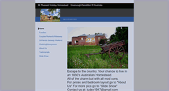 Desktop Screenshot of mtpleasanthomestead.com